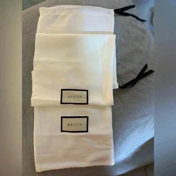 NWOT Gucci Shoe Dust bag Pair - Picture 1 of 6